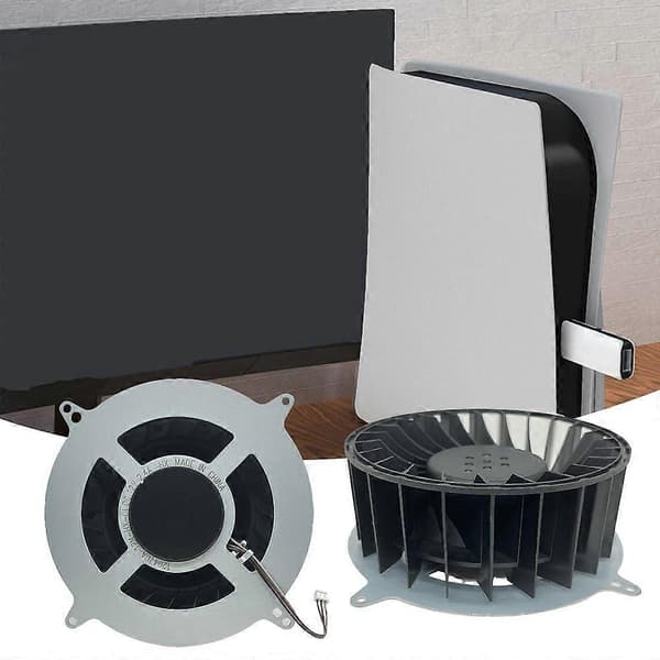 Køleventilator Stille Drift Spillekonsol Temperaturkontrolventilator Effektiv Varmeafledningsventilator Kompatibel PS5