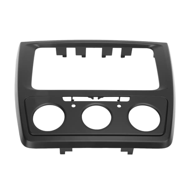 2Din Central Control CD Radio Fascia Dash Panel Interiør Modifikation Erstatning til Yeti 2014