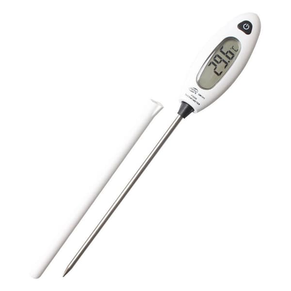 Kökstermometer Present till Män Kvinnor Jul Användbar Digital Matlagningstermometer Sond Mattermometer Direktavläsning Termometer Kött Sylt Godis