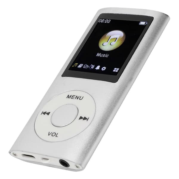 MP3-afspiller Stilrent Multifunktionelt Tabfrit Lyd Slim 1,8 Tommer LCD-skærm Bærbar MP3-musikafspiller [db]