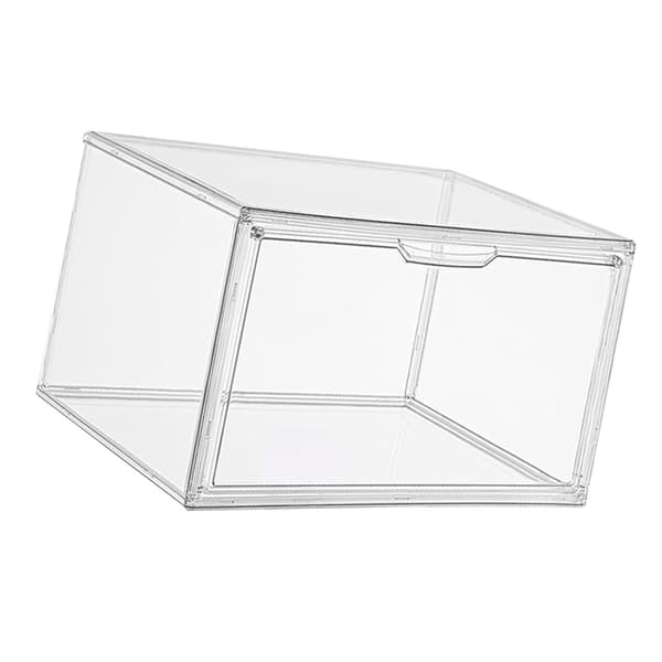 Bag Display Case Clear Waterproof Dustproof Strong Magnetic Design Shoe Storage Box for Anime Figure Handbag