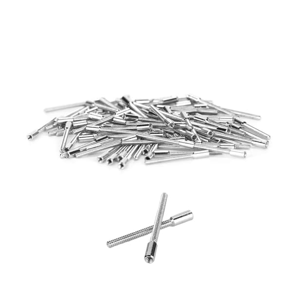 100 Pcs 0.9mm Winding Stems Movement Accessories Replacement Watch Repair Part