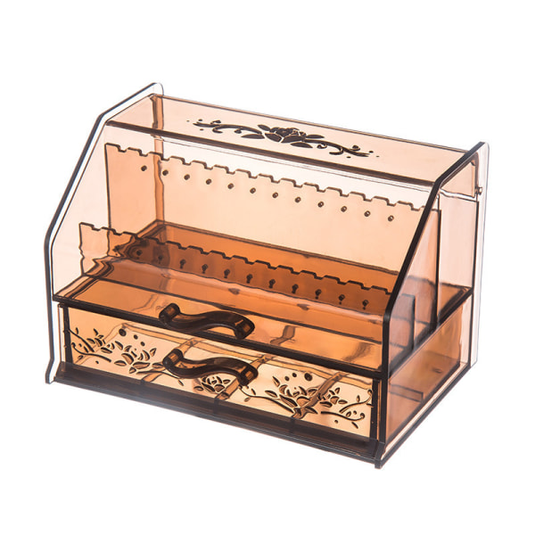 1 piece of transparent jewelry storage box, jewelry display