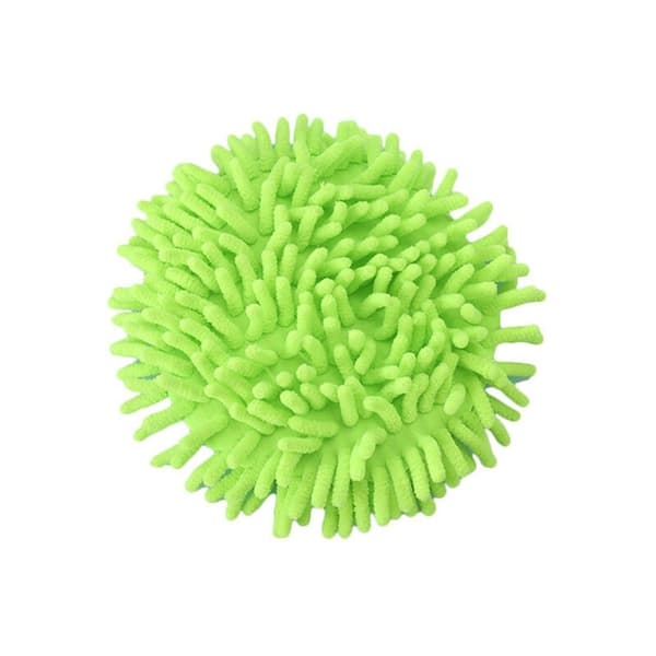 Fargerikt Chenille Mikrofiber Mopphode Påfylling for 360° Magisk Mopp Rengjøring Rotasjon Erstatning (Grønn)