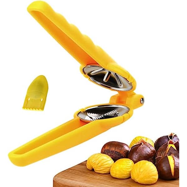 Nutcracker Chestnut Clip, Premium Chestnut Nut Clip, Chestnut Cutter T Yellow yellow
