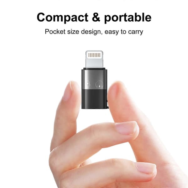 PULUZ USB-C / Type-C til 8-Pin OTG-adapter