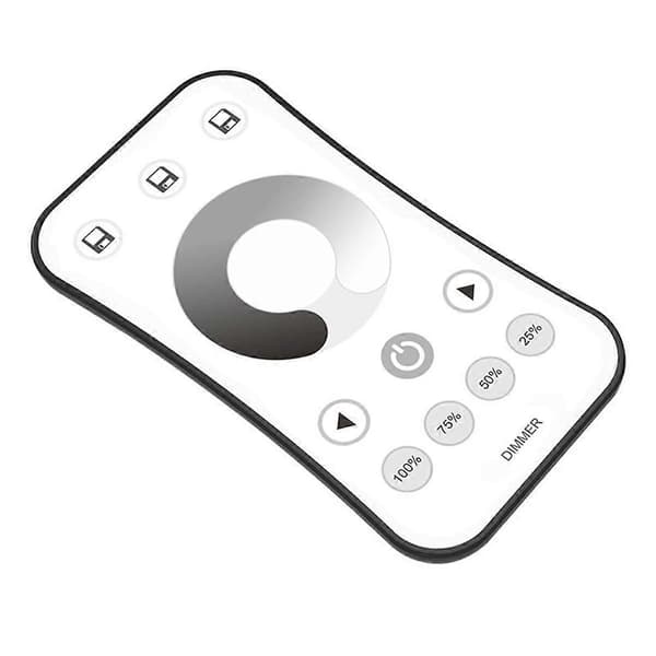 LED Lysstripe Intelligent Dimming Monokrom Kontroller 2.4G Trinnløs Dimmingpanel Fjernkontrollmodul Dimmer