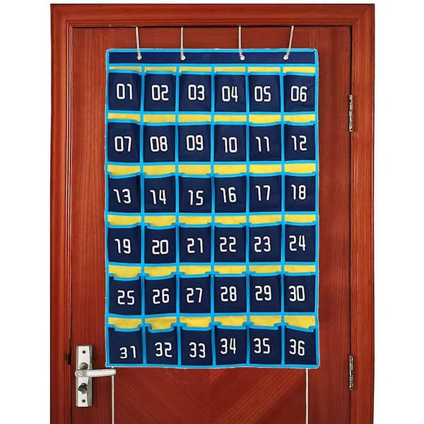 36 Nummererte Lommer Hengende Veske Hengende Organizer