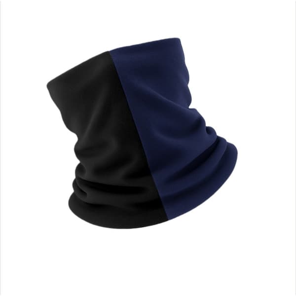 Multifunctional Outdoor Neck Warmer Two-Tone Fleece Neck Gaiter - Windproof & Warming