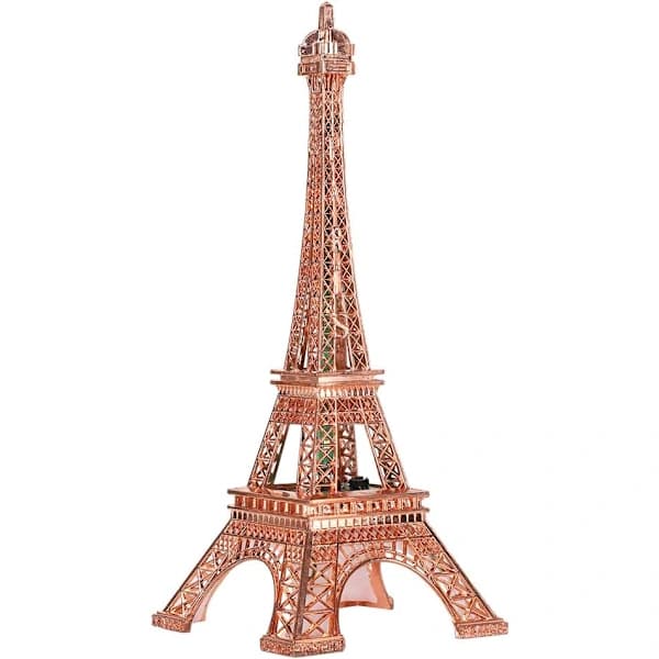 Eiffeltårnstatue, 26 cm LED Eiffeltårn, Paris Mote Fargerik_tfrf