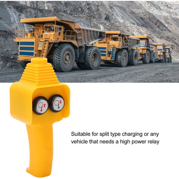 Car Crane Handle Switch Stable ABS Brass Electric Winch Winch Relay Remote Control 12V-24V