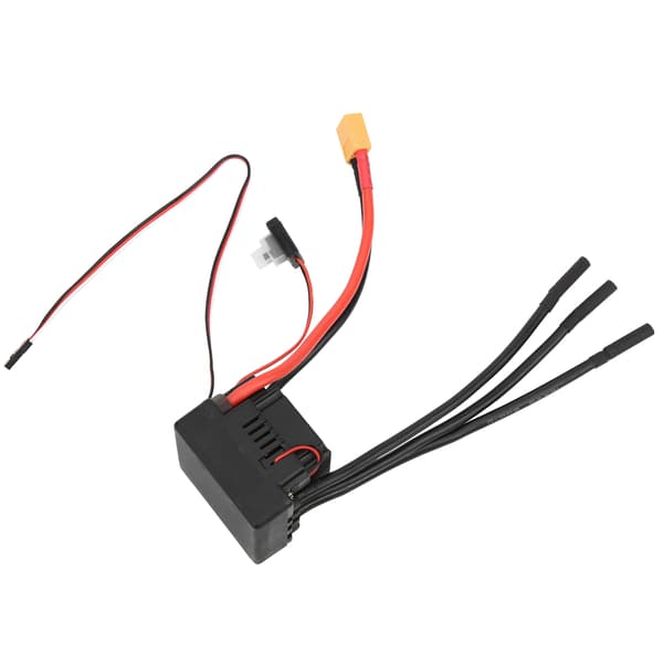 80A Waterproof Brushless ESC Electric Speed Controller Accessory for 1/8 RC Car XT60