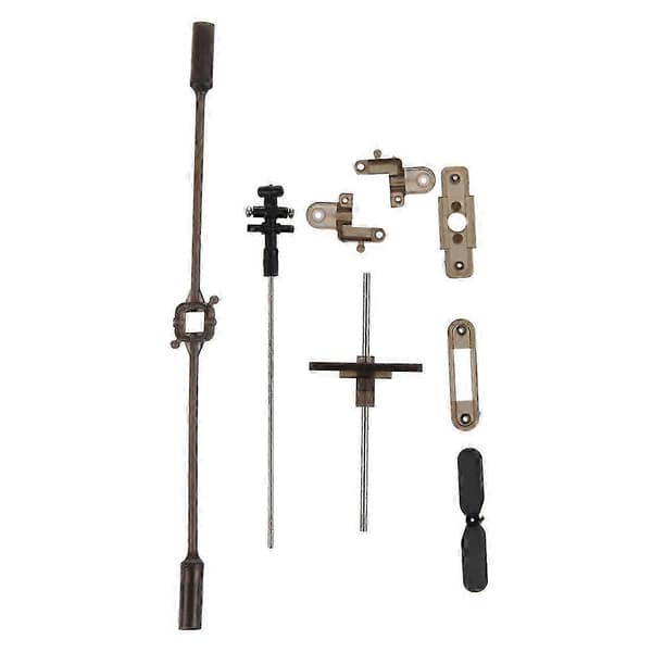 Komplett sett for S107 RC Helikopter, Hovedblader, Hovedaksel, Halepynt, Halepropeller, Girsett[DB]