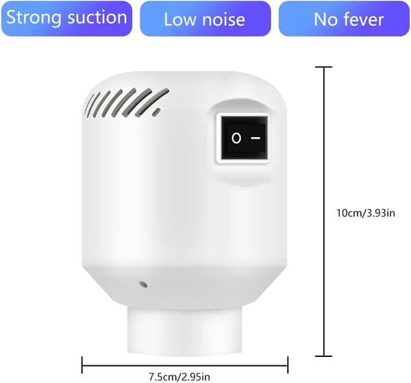 55W 220V Kompressiopussin ilmapumppu, PA 45000 ilmapumppu (1 kpl)
