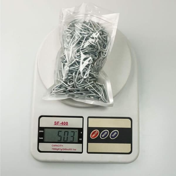 25 mm galvaniserede U-formede hegnssøm, 500 g (350 stk.) - Kompatible med fårehegn og hegnspæle