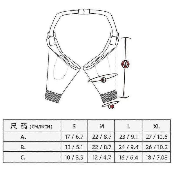 Dog Elbow Protector Adjustable Front Leg Sleeve Pet Surgery Injury Recovery Protective Support 1 Pair L L
