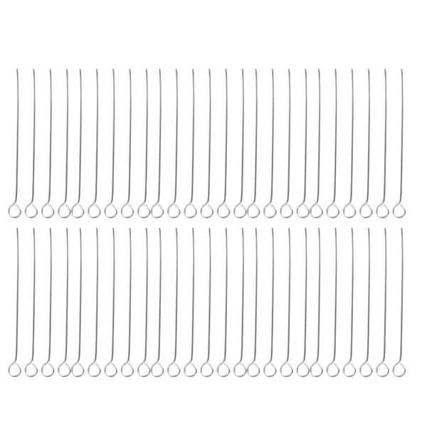 50 pcs Inoculating Loop Lab Bacterial Culture Microbiology Uses Nichrome Needle Tip
