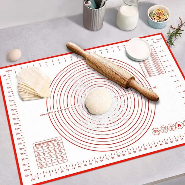 Bakematte - 70x50cm Gjenbrukbar silikonbakematte - Deigmatte