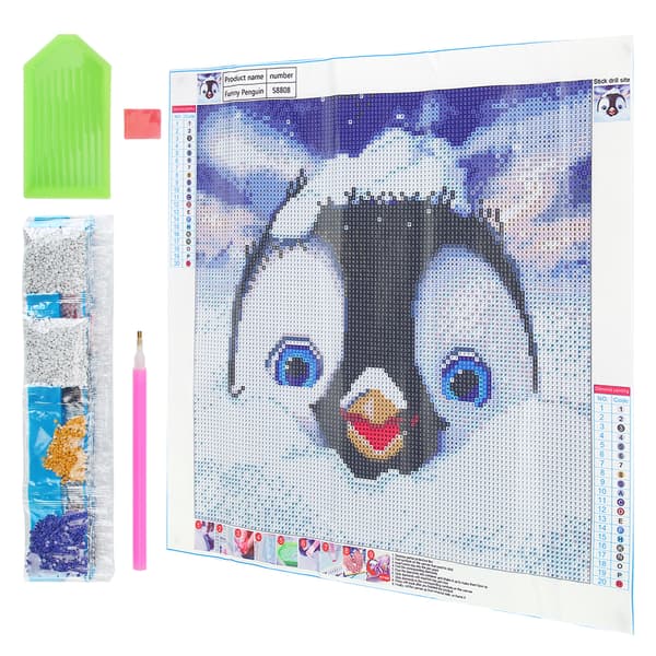 DIY Handmade Cute Animal Pattern Diamond Painting Kit Craft for Home Wall Decoration