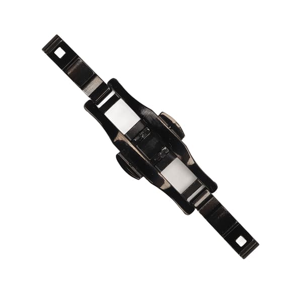 Universal Butterfly Clasp, Single Expansion, Quick Fastening, Delicate Release Clasp, Black 6 X 19mm