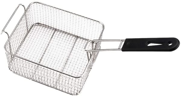 Friturekurv i rustfrit stål til pommes frites, chips, kurve, net W