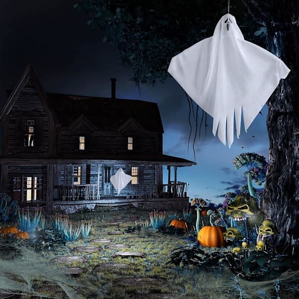 Halloween-dekorasjon - Hengende Spøkelse
