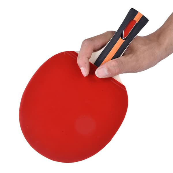 2 professionelle bordtennisbat bærbart sæt med taske og 3 bolde
