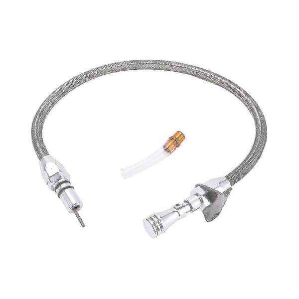 Flexibel transmissionsoljesticka ersättning för GM SBC BBC Chevy TH400 TH350 Turbo szrh
