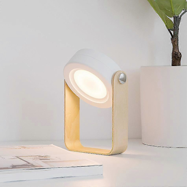 Dimmable Touch Lamp Bedside Lamp, Portable Bedside Lamp with Safe Night Light Portable Bedside Table