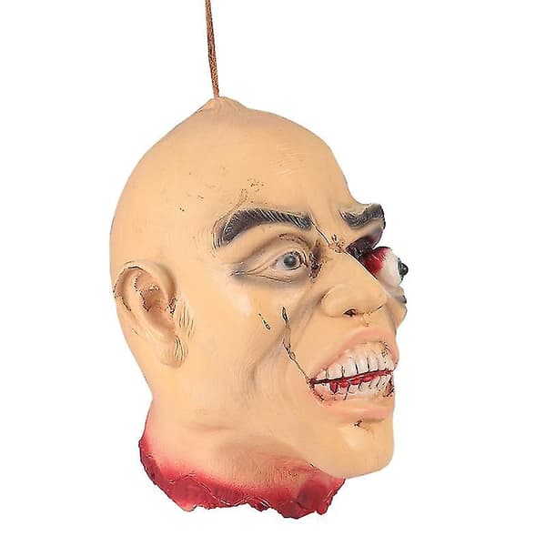 1 stk. Hallowmas Skrekk-hode for Halloween-dekorasjon