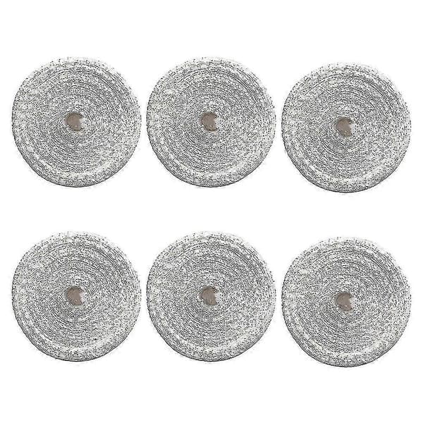 6 Rolls Meat Net Roll Cotton Thread Elastic Meat Ham Net Sausage Net