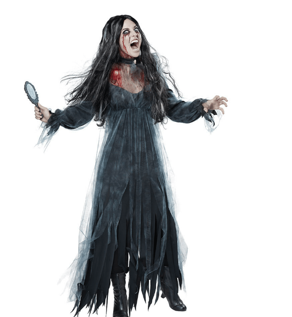 Halloween ny läskig spökbrud zombie kostym spel kostym bar