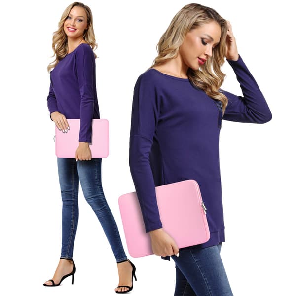 Stilfuld computer sleeve 14 tommer Laptop / Macbook pink