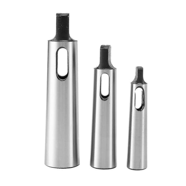 3 stk Morse Konus Adapter Mt1 til Mt2 Mt2 til Mt3 Mt3 til Mt4 Reducerende Borepatron Sokkel kompatibel med Boring