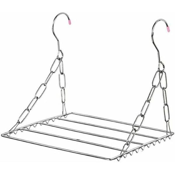 Multifunctional Drying Rack for Clothes, Stainless Steel Laundry Drying Hanger for Hanging Clothes, Towels, Socks