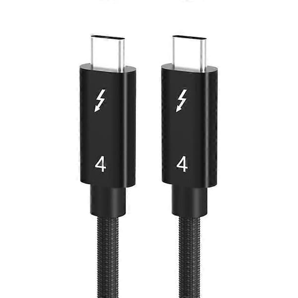 Thunderbolt 4 Cable USB-C 8K 60Hz Certified 40Gbps High Speed PD100W for Macbook Pro Acer USB 4 C42