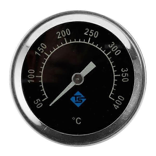 BBQ Termometer Med Selvlysende Belysning Til Kulgrill Røg Analog Bimetal Hættelåg Temperaturmåler 400
