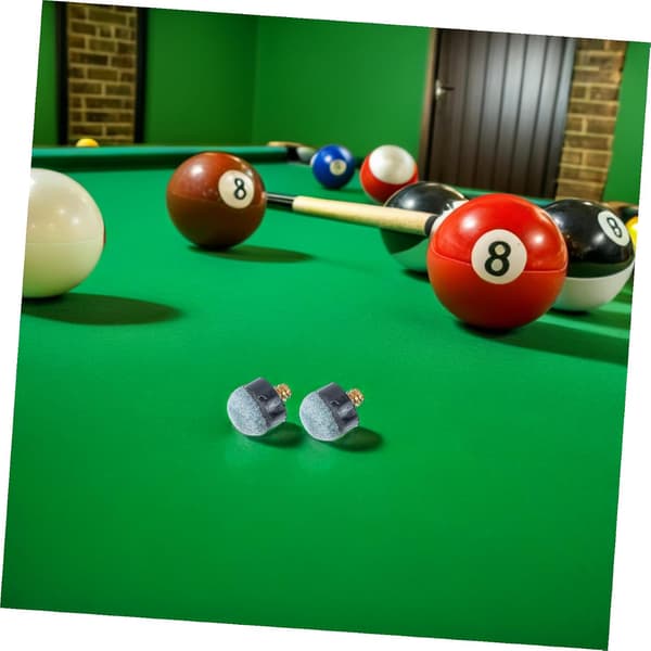 Bløde 10 mm Billard Kø-spids udskiftning skruespids Pool Snooker Kø tilbehør til professionelle og fritidsspillere -