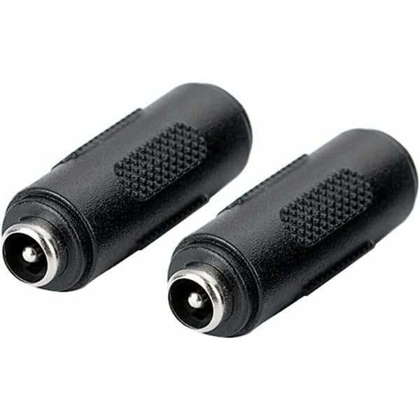 3 stk. DC 5,5x2,1 mm Hun til Hun Strømtilslutning, Hun til Hun Koblingsadapter til CCTV