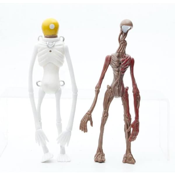 4 stk./sæt 18 cm Siren Head Actionfigur Børn Siren Head Dukker Horror SCP Legetøj
