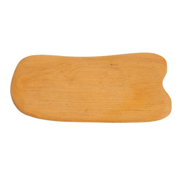 Trä Gua Sha-bräda, bekvämt grepp, rektangulär, ergonomisk, bärbart skrapmassageverktyg för kroppsskönhet