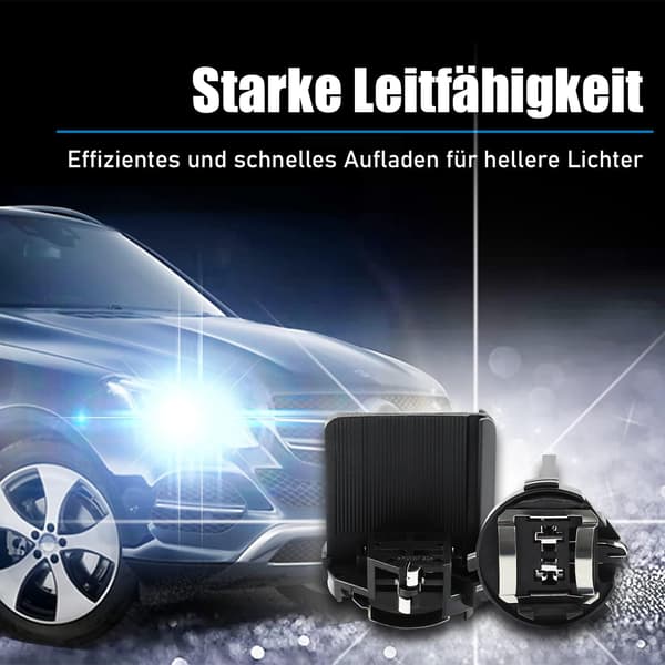 2 stk. halogenpæreholdere 5K0941109 til VW Golf 6 Golf 7 MK6 MK7, nærlys til Tiguan Touran Sharan Scirocco