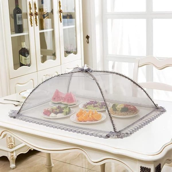 Fluenethætte - 2-pak - Madhætte - Madovertræk - 50 x 70 cm - Høj densitet - Sammenfoldelige madhætter