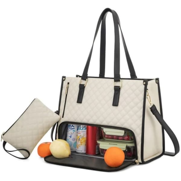 Isolert matboks for kvinner, Crossbody-dataveske for kvinner 42*30*18cm