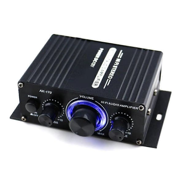 +400W Mini HiFi Digital Stereo Lydforstærker til hjemmebrug Radio Mic T9C2