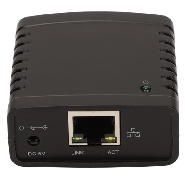 USB Print Server TCP IP LPR Print Server 10Mbps 100Mbps Standard RJ45 LAN Port USB Wireless Extender Splitter 100-240V UK Plug