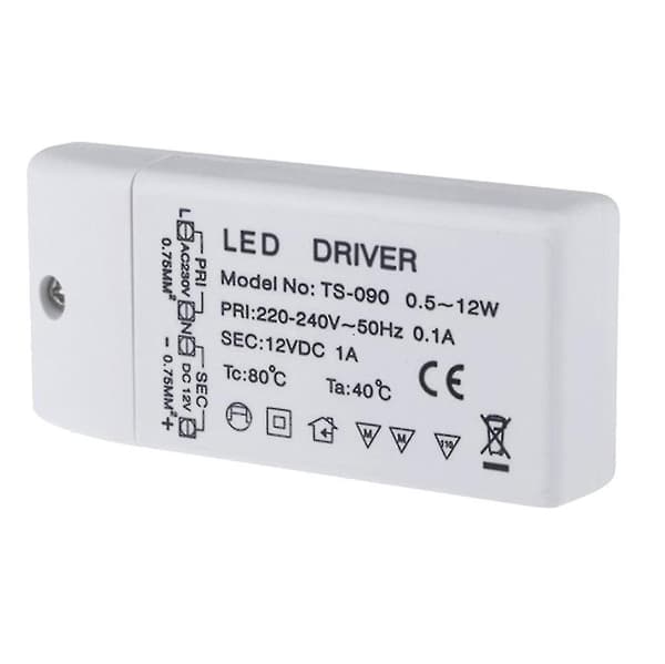 LED-driver 12W 18W LED-strømforsyning LED-driver Konstant Strøm [DB]