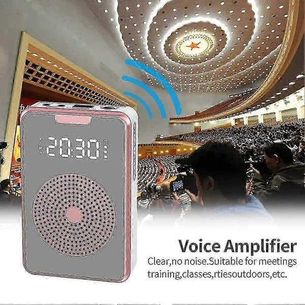 Portable Voice Amplifier for Teachers with Microphone Headset, Rechargeable Speaker for Training, Tou