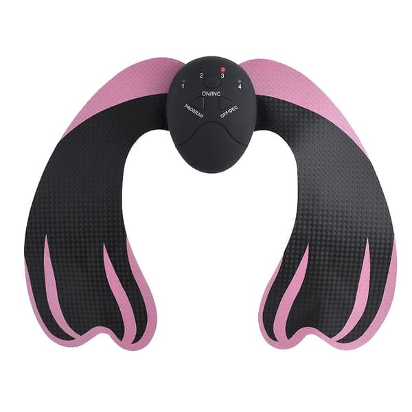EMS Balde Løftende Massageapparat Hoftemuskelstimuleringsmassager Sort+Pink