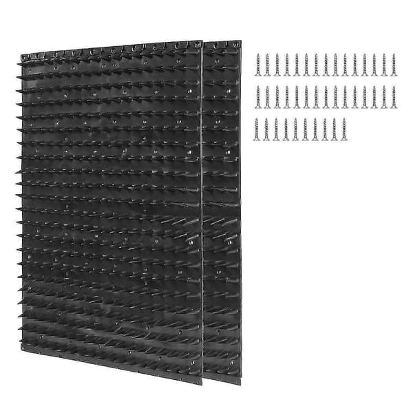 Massage Brush Set for Horses and Cattle, Cow Brush, Horse Scraper, Scratching Post for Cows, Livestock Post (2-Pack)
